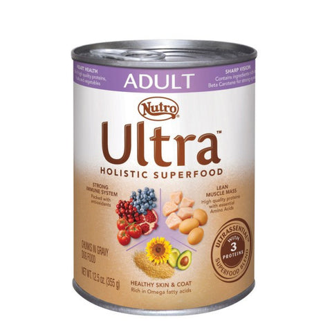 Nutro Ultra Chunks in Gravy Adult Dog Can Food