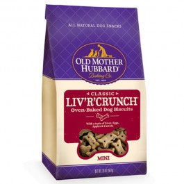 Old Mother Hubbard Dog Biscuit Liv'R'Crunch 20 oz Mini