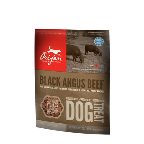 Orijen Dog Treat Black Angus Beef