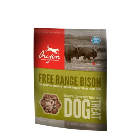 Orijen Dog Treat Free Range Bison