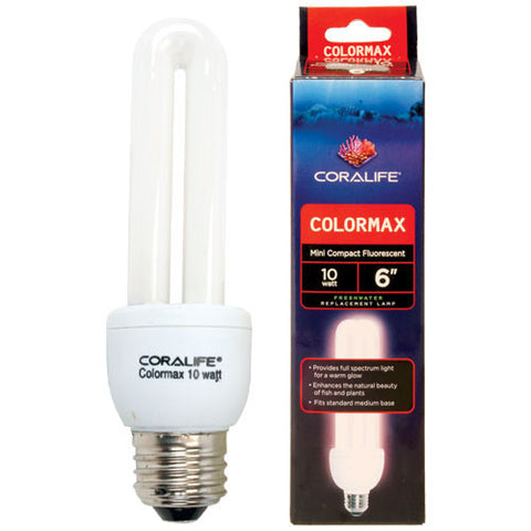 Coralife Mini Compact Colormax Flourescent Lamp 20 watt