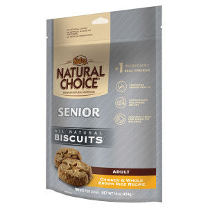 Nutro Natural Choice Senior Dog Biscuits, 16 oz