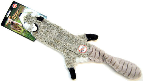 Skinneeez Raccoon Stuffing-free Dog Toy