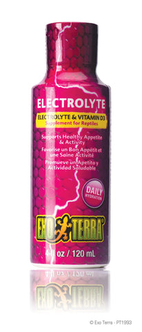 Exo Terra Electrolyte Supplement for Reptiles 4 fl oz