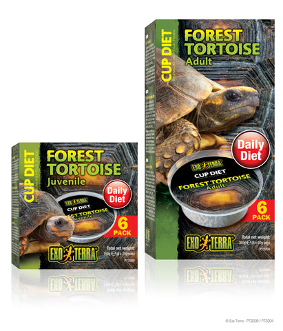 Exo Terra Forest Tortoise Cup Diet