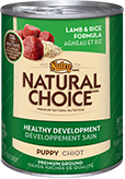 Nutro Natural Choice Puppy Lamb and Rice Formula Canned