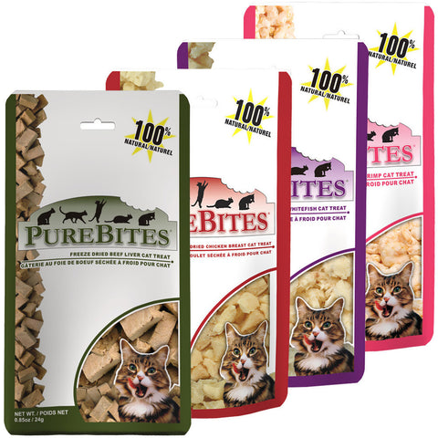 PureBites Feline Freeze Dried Treats; Available in 5 flavors