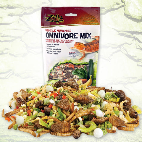 Reptile Munchies Omnivore Mix