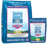 Natural Balance Original Ultra Premium Dog food; available in regular or small bites