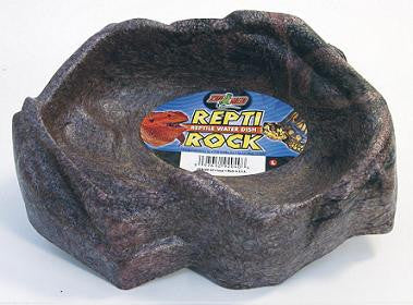 Zoo Med Repti Rock Water Dish; available in various sizes