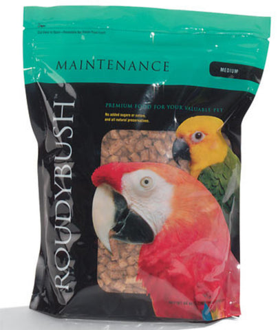 Roudybush Maintenace Premium Bird Food; Available in different sizes.
