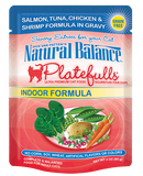 Indoor Salmon Natural Balance Platefulls Soft Cat Food Pouches