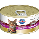 Beef Science Diet Feline Adult Canned Food