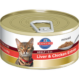 Liver & Chicken Science Diet Feline Adult Canned Food