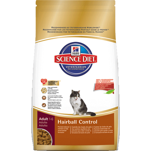 Science Diet Feline Adult Hairball Control Formula