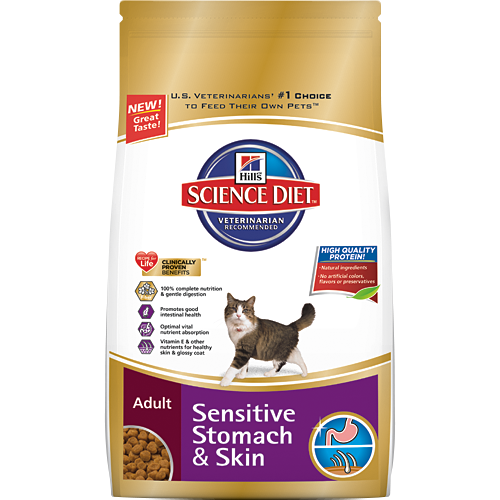 Science Diet Feline Adult Sensitive Stomach & Skin Cat Food