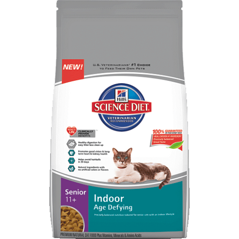 Science Diet Feline Senior 11+ Age Defying Indoor Cat Food