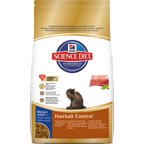 Science Diet Feline Mature Adult 7+ Hairball Formula