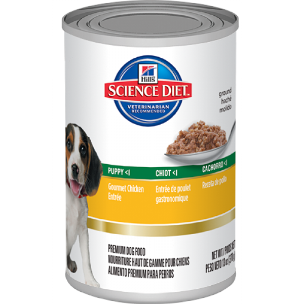 Science Diet Puppy Healthy Development Savory Chicken Entree Can Food, 13 oz