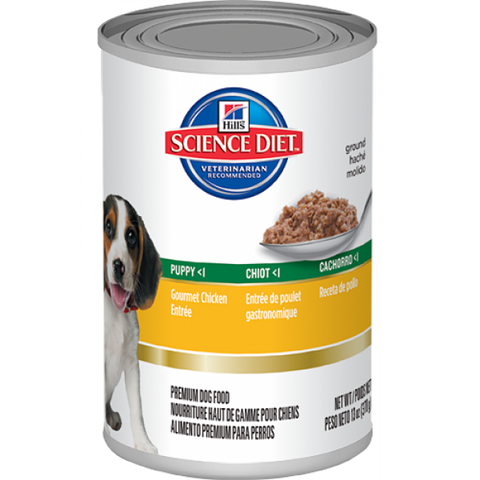 Science Diet Puppy Healthy Development Savory Chicken Entree Can Food, 13 oz