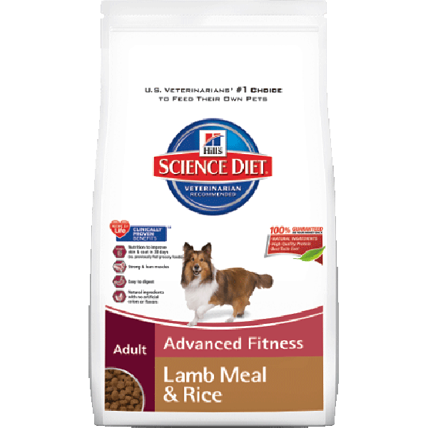 Science Diet Canine Adult Lamb Meal & Rice Dog Food; available in 2 sizes.