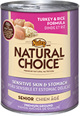 Nutro Natural Choice Senior Turkey and Rice Formula Canned