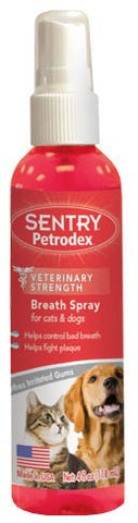 Sentry Petrodex Veterinary Strength Breath Spray for dogs & cats