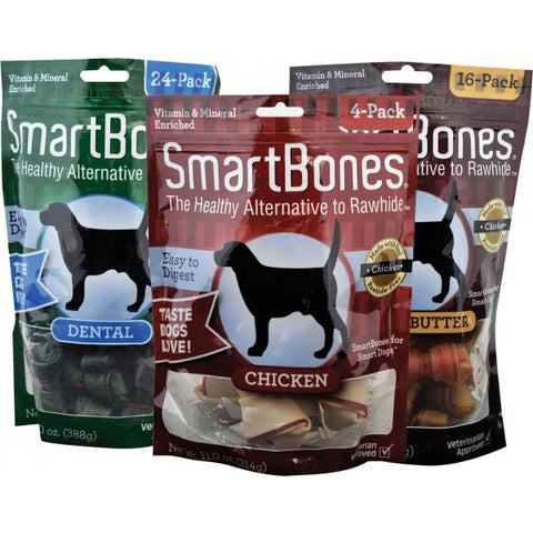 SmartBones; available in different flavours and package sizes