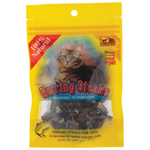 Snack 21 Herring Steaks for Cats