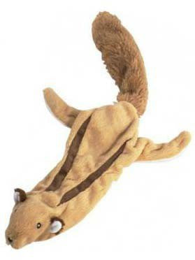 Skinneeez Squirrel Stuffing-free Dog Toy