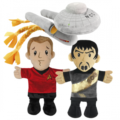 Star Trek Plush Dog Toys; available in 3 styles