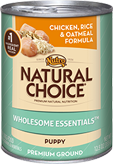 Nutro Natural Choice Puppy Chicken, Rice and Oatmeal Formula Canned