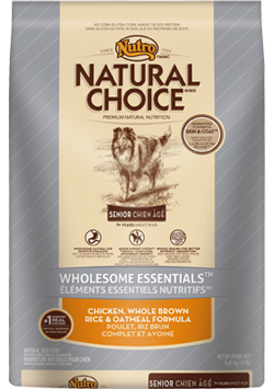 Nutro Natural Choice Chicken, Brown Rice and Oatmeal Senior, 3 sizes available